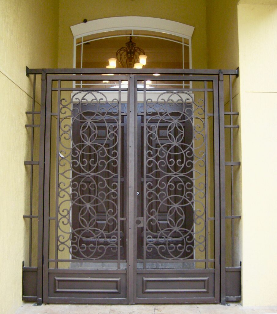 Gates Classic Iron Decor Entry Gate 009